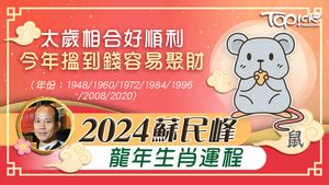 2024 苏民峰|2024年龍年布局｜蘇民峰教家居風水布局 趨旺財運桃 